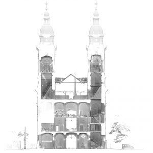 3dscan metszet épület felmérés
