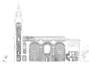3dscan metszet épület felmérés